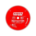 Diablo 7-1/4" 70T Steel Demon Carbide Saw Blade For Thin Metal New. Price: $66.90.
