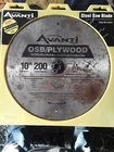 New Avanti A10200X 10" Osb/plywood Chop Saw Blades Table Old Stock. Price: $21.25.