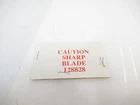 Bemis 128828 Replacement Blade For Case Sealer Used. Price: $21.78.