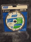 New Norton 7" Continuous Rim Diamond Blade 50510-038 Pro Tile Stone Cut. Price: $14.99.