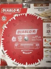 Diablo In. Tooth Combination Miter / Slide Saw Blade D1260X - 52XF80 New. Price: $46.00.