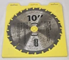 Ryobi 10" 24 Tooth Carbide Tipped Saw Blade - Fits 5/8" Arbor New Open. Price: $19.95.
