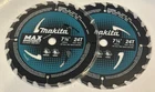 Makita B-61656-2 7 1/4" 24T Carbide Tipped Ultra Thin Kerf Circular Saw Blade. New. Price: $19.50.