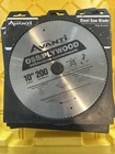 Circular Steel Saw Blade Replacement 10'' 200 Teeth Plywood Osb Plastic New. Price: $12.76.