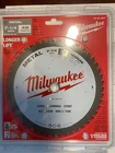 Milwaukee 48-40-4237 7-1/4 In. Metal Cutting Circular Saw Blade New. Price: $32.00.