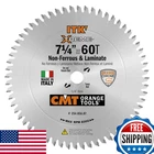 Cmt Orange Tools 254.056.07 Itk Non-ferrous Melamine 7-1/4X56X5/8 New. Price: $57.52.