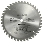 9" 40 Teeth Carbide Tip Wood Cutting Circular Saw Blade Table Miter New. Price: $19.76.