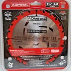 New Admiral 7-1/4 In., 24T Framing Circular Saw Blade Ab. Price: $18.95.