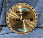 Shopmaster Delta 10" 24 Teeth Carbide-tipped General Purp Miter/table Saw Blade New. Price: $24.99.