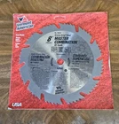 Vermont American 8" Circular Saw Blade 48 Teeth Master Combination P/n 25213 Nip New. Price: $10.00.