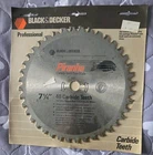 Piranha Carbide Saw Blade 73-757 1/4" Nip New. Price: $20.00.