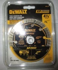 Dewalt DW4713T Diamond Saw Blade Wet Dry Cutting Segmented 1/2" New. Price: $19.95.