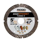 Turbo-v 5 In. Rim Diamond Blade For Masonry High Efficiency Cutting New. Price: $41.26.