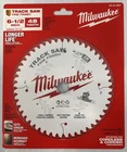 Milwaukee 48-40-0627 6-1/2" 48T Anti Friction Fine Finish Track Saw Blade New. Price: $34.99.