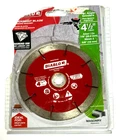 New Open Pack Diablo DMATP0450 Tuckpoint Blade Diamond Masonry 4-1/2" Free Sh.. Price: $23.23.