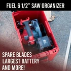Milwaukee 6 1/2" Fuel Saw Insert For Packout Compact Toolbox (2833-20) New. Price: $41.79.
