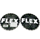 Pack Flex 24 Teeth Demolition 7 1/4 In Diamond Carbide Circular Saw Blades New. Price: $24.99.