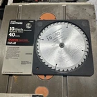 Vintage Sears / Craftsman 10 Inch 40 Tooth Carbide Tipped Cut-off Blade 720-3255 Open. Price: $34.99.