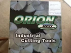 Skarpaz Orion Series Industrial Saw Blade OR1050 15CMB 60 .085" .125" 5/8" New. Price: $72.00.