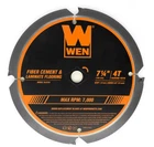 Wen BL0704 7-1/4" 4-TOOTH Diamond-tipped Circular Saw Blade For Fiber Cement New. Price: $23.57.