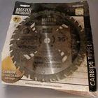 Master Mechanic 1/4" Decking Circular Saw Blade 198757 New. Price: $10.00.