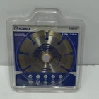 Kobalt 4-1/2-IN Wet Or Dry Segmented Diamond Blade 0195312 New. Price: $8.99.