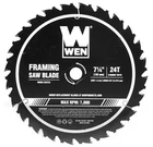 Wen BL0724 7.25-INCH 24-TOOTH Carbide-tipped Professional Framing Saw Blade New. Price: $21.25.