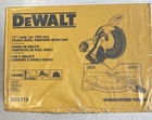 Dewalt DWS716 Double-bevel Miter Saw 12" Blade Corded W/ Accessories New. Price: $359.89.