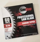 Sawstop Steel Combination Blade - 60 Tooth (atb) Carbide Tipped New. Price: $64.99.