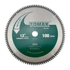 Tomax 12-INCH 100 Tooth Tcg Aluminum And Non-ferrous Metal Saw Blade With 1-... New. Price: $60.49.