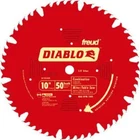 Diablo By Freud D1050X 10" 50-TOOTH Atb Combo Saw Blade W/5/8" Arbor & New. Price: $47.99.
