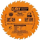 Cmt P10024 Itk Plus 10-INCH 24-TEETH 5/8-INCH-BORE Circular Ripping Saw Blade New. Price: $51.91.