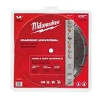 Milwaukee 49-93-7140 14IN Diamond Universal Segmented-turbo Saw Blade New. Price: $199.00.