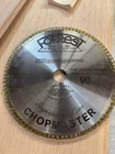 Forrest Chopmaster Signature Line, 260MM, 30MM Arbor, Hi Atb, Fits Kapex Open. Price: $170.00.