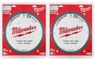 Milwaukee 12" Aluminum Metal Cutting Carbide Circular Saw Blade 80T 48-40-4365 New. Price: $89.99.