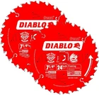 Freud Pack Of Genuine Oem Replacement Saw Blades D0724A-2PK New. Price: $29.98.