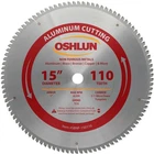 Oshlun SBNF-150110 15-INCH Tooth Tcg Saw Blade With 1-INCH Arbor For Alum... New. Price: $171.56.