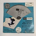 Sears Craftsman Kromedge Ply Tooth Saw Blade 6 1/2 Inch No 32442 New Old Stock. Price: $9.95.