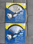 Lot Craftsman 9-32527 Kromedge Carbide Tipped 7.5 40 Tooth Cut-off Blades Open. Price: $15.00.