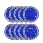 10PC 3''/75 Diamond Saw Blade Tile Porcelain Marble Cutting Disc Cutter Wheel New. Price: $59.90.