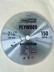 (1) Toolshop Plywood 7 1/4 150 Teeth For Circular Saw New. Price: $9.75.