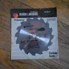 Nos Black & Decker Piranha 5-1/2" 16T Carbide Circular Saw Blade 73-715 Sealed New. Price: $8.00.