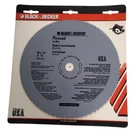 Black & Decker 7-1/4" Plywood Circular Saw Blade 73-047 Smooth Cuts In New. Price: $11.50.