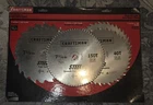 New Craftsman Saw Blade Set 5-PC Steel Circular 7 1/4" 932302 Made In Usa. Price: $15.99.