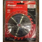 New Bauer 4 1/2" Circular Saw Blade 19710A-B 3/8" Arbor. Price: $9.09.