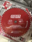 Diablo Steel Demon D0748CF Cutting Saw Blade - Red New. Price: $34.99.