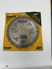 Dewalt Usa Carbide Tip 7-1/4" Saw Blade Construction 20 Teeth Circular New. Price: $9.00.