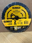 Dewalt 7-1/4-IN 24-TOOTH Rough Finish Carbide Circular Saw Blade (2-PACK) New. Price: $15.99.