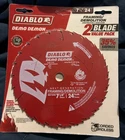 Diablo D0724DVPX 1/4" T Demon 2-PACK Saw Blades New. Price: $19.99.