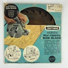 Vintage Craftsman Kromedge 6.5 Inch Ply-tooth Saw Blade 32442 Sears Roebuck Used. Price: $14.99.